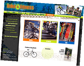 Bike & Fitness Company Website
